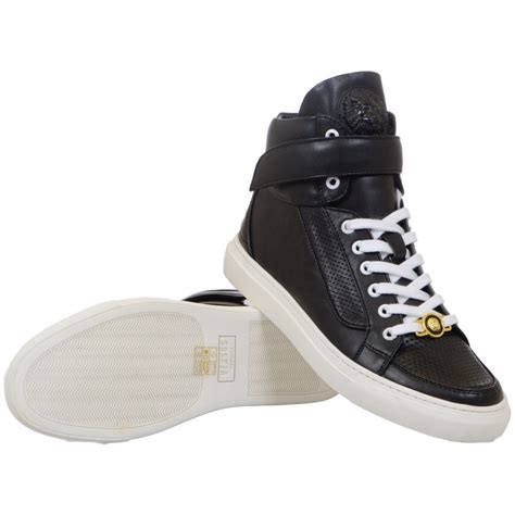 versus versace lion circle high top trainers|Versace Jeans Couture Versus Lion Head Leather .